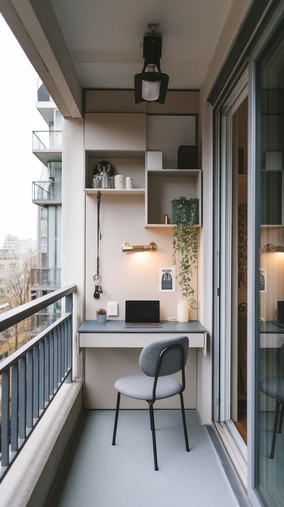 Serene Balcony Nook